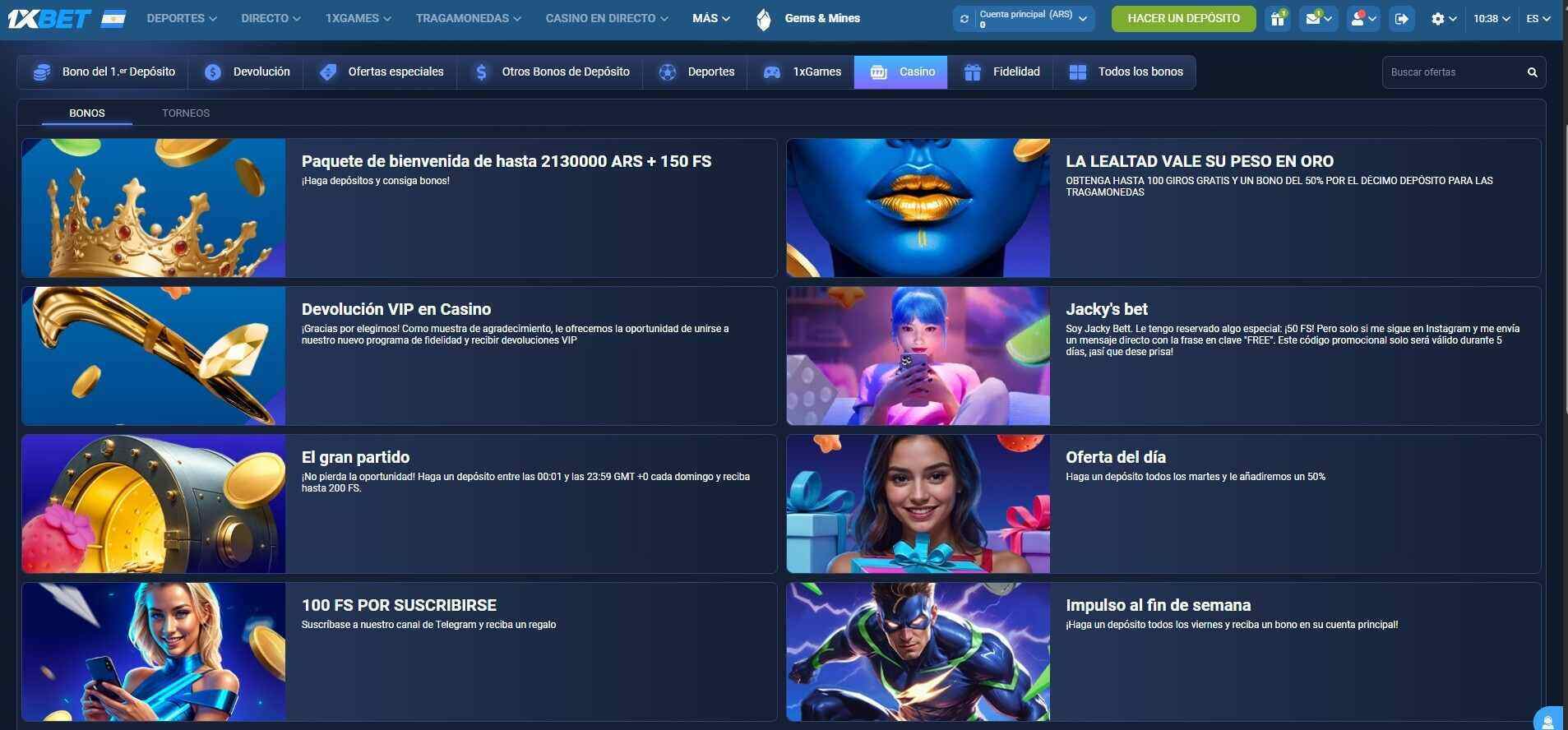 1xbet bonos de casinos casinos seguros argentina