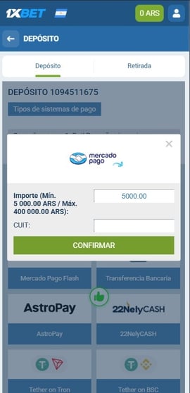 1xbet casinos con pesos argentinos segundo paso casinos seguros argentina