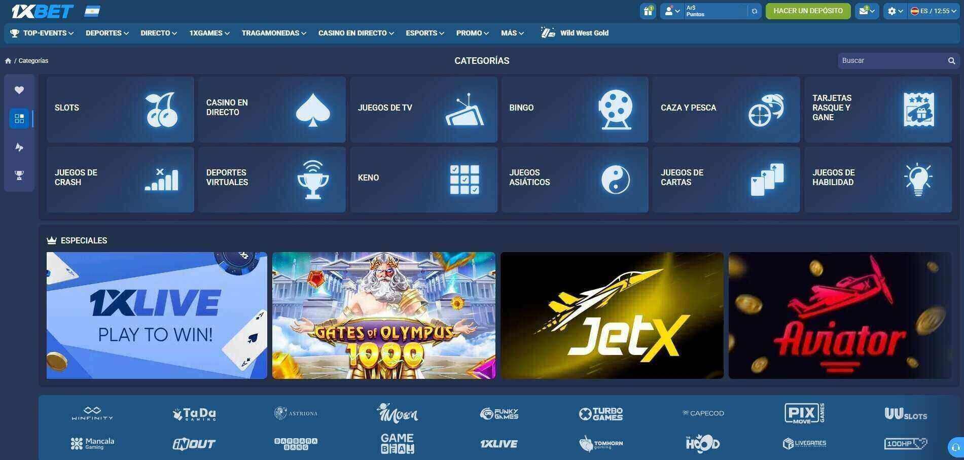 1xbet juegos de casino online casinos seguros argentina