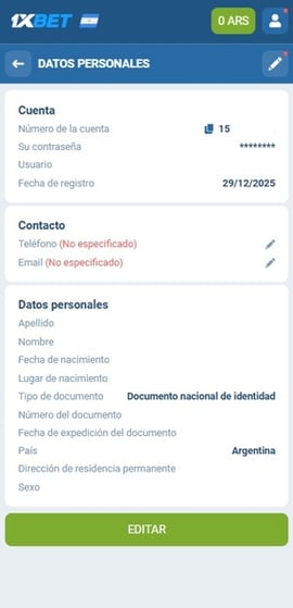 1xbet retiros segundo paso casinos seguros argentina