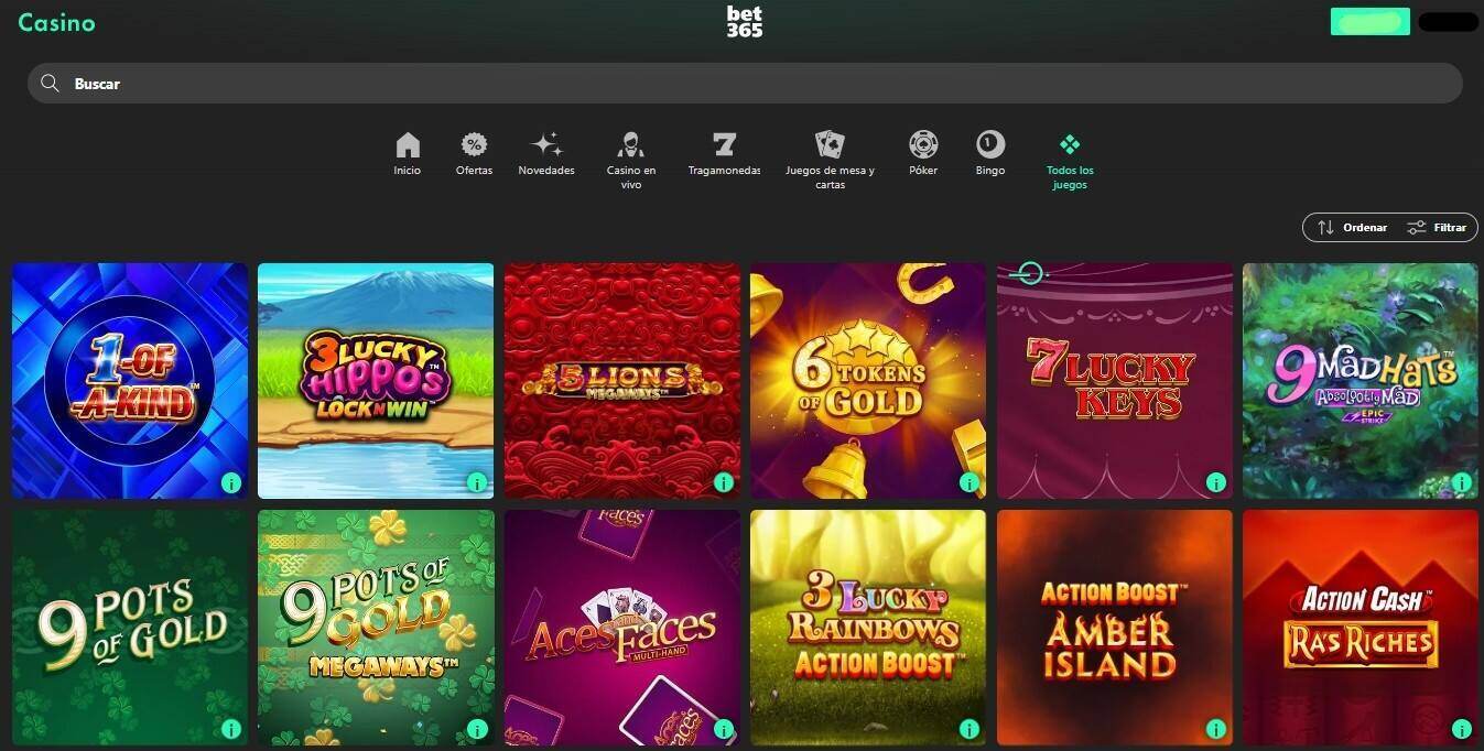 bet365 juegos lobby principal casinos seguros argentina