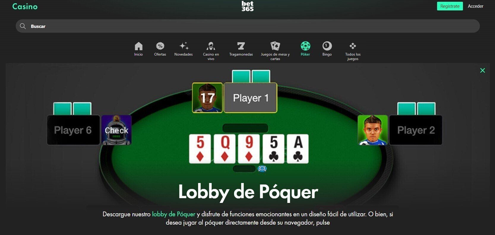 bet365 poker lobby casinos seguros argentina