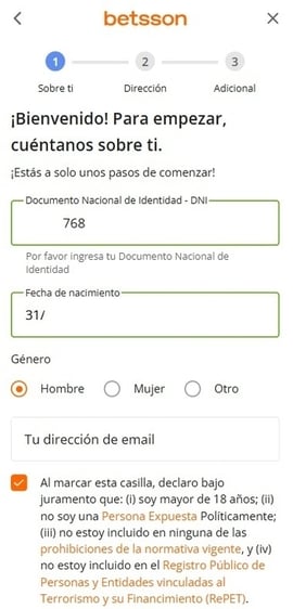 betsson argentina registro tercer paso casinos seguros argentina