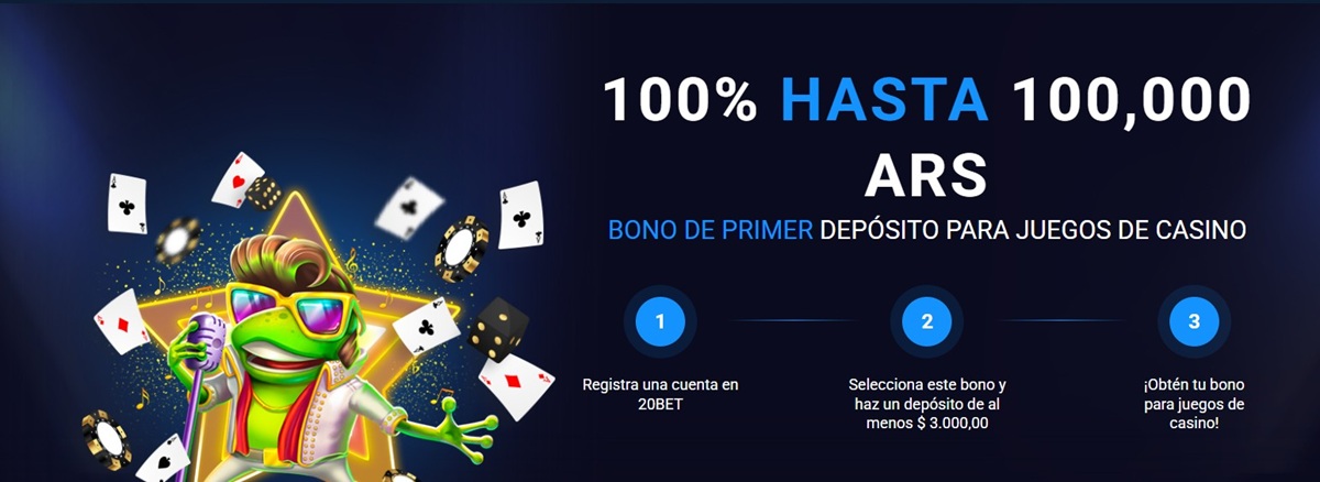 bono bienvenida 20bet ar