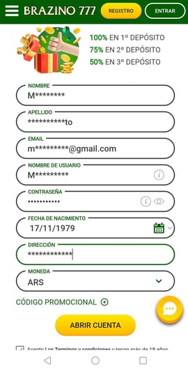brazino777 registro datos casinos seguros argentina