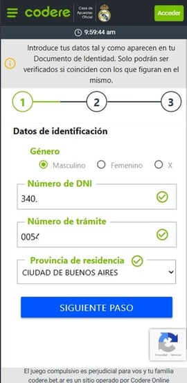 codere casino registro tercer paso casinos seguros argentina