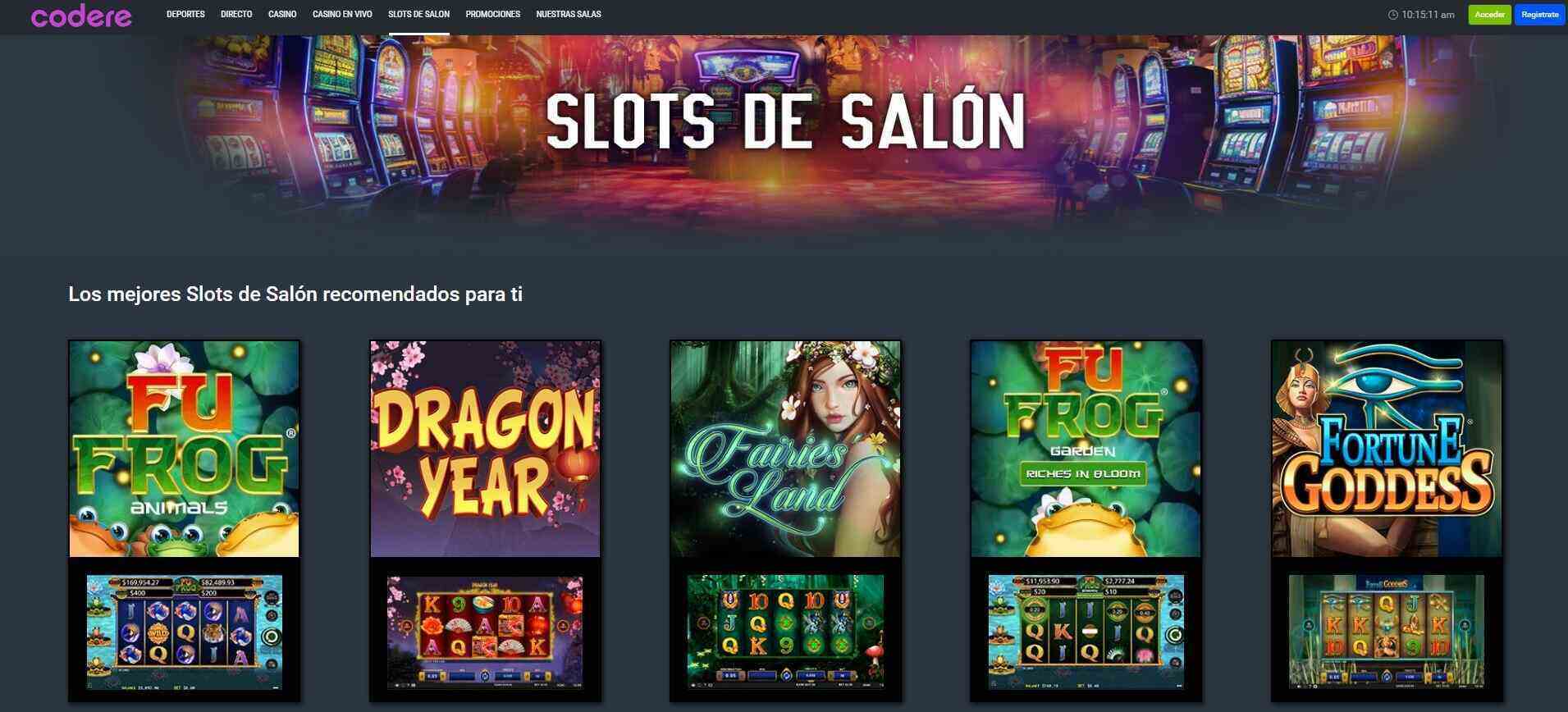 codere casino slots de salon casinos seguros argentinaa