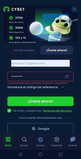 cybetar cs registro2
