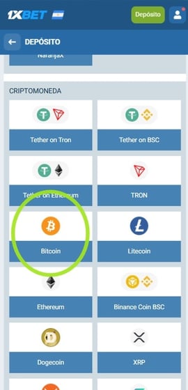 depositos con bitcoin 1xbet segundo paso casinos seguros argentina