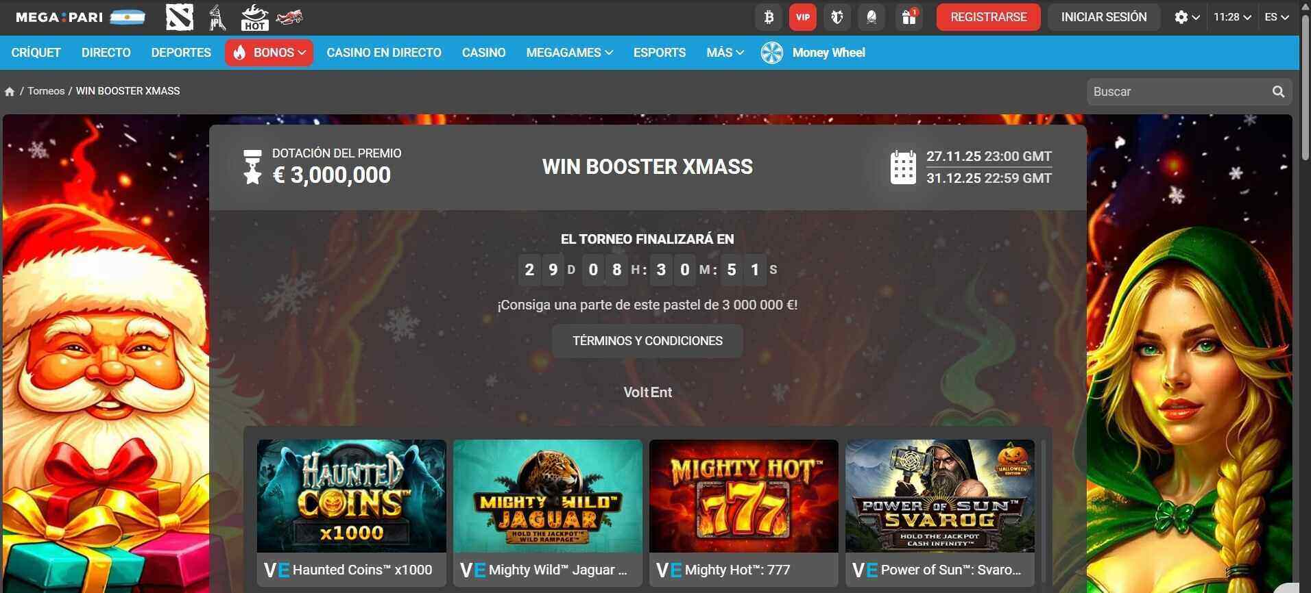 mega pari bonos de navidad casinos seguros argentina
