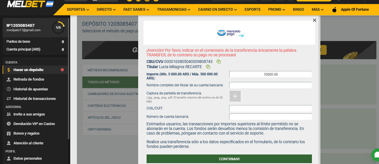 melbet deposito ar cs