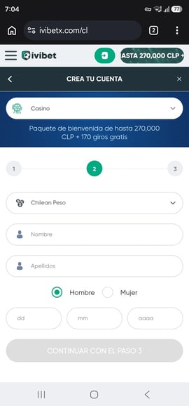paso 3   ivibet