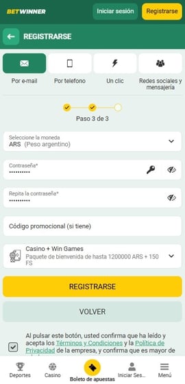 registro betwinner cuarto paso casinos seguros argentina