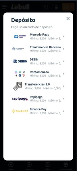 registro en lebull argentina cuarto paso casinos seguros argentina