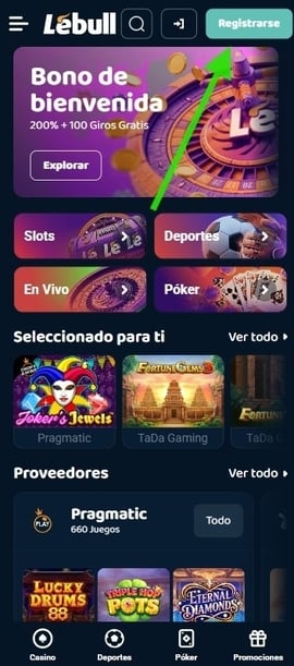 registro en lebull argentina primer paso casinos seguros argentina