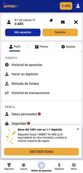 registro en sapphirebet quinto paso casinos seguros argentina
