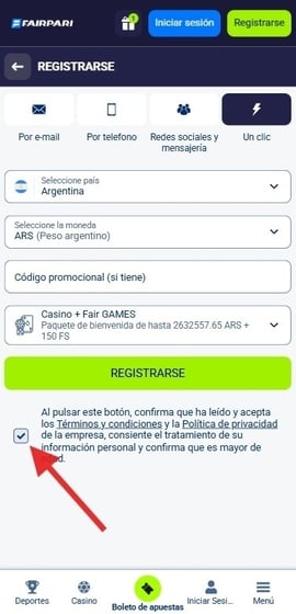 registro fairpari argentina cuarto paso casinos seguros argentina