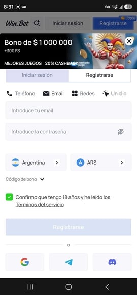 registro winbet segundo paso casinos seguros argentina