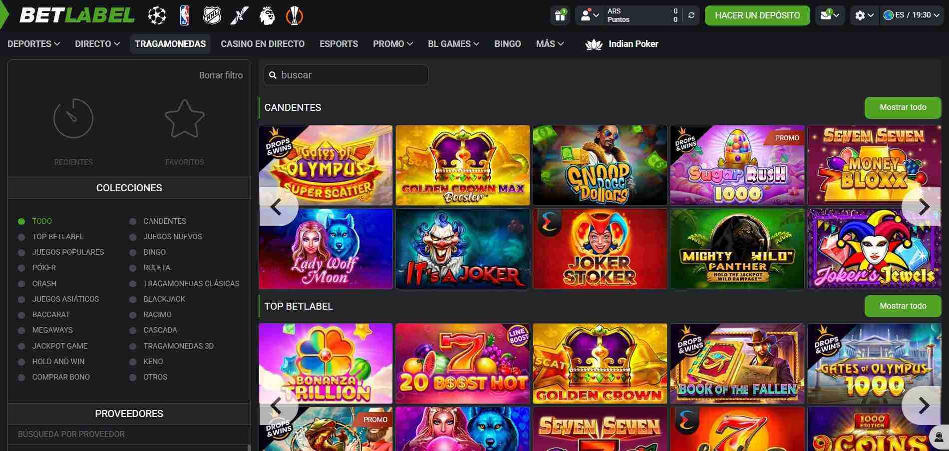tragamonedas en betlabel casinos seguros argentina