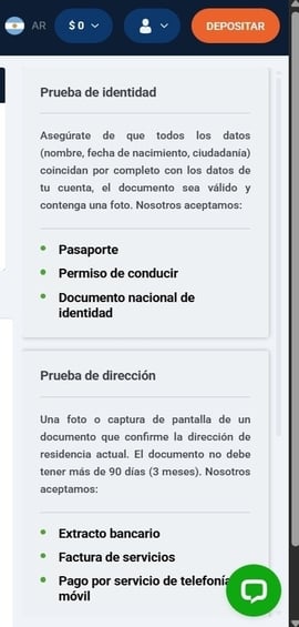 verificacion kyc 20bet tercer paso casinos seguros argentina