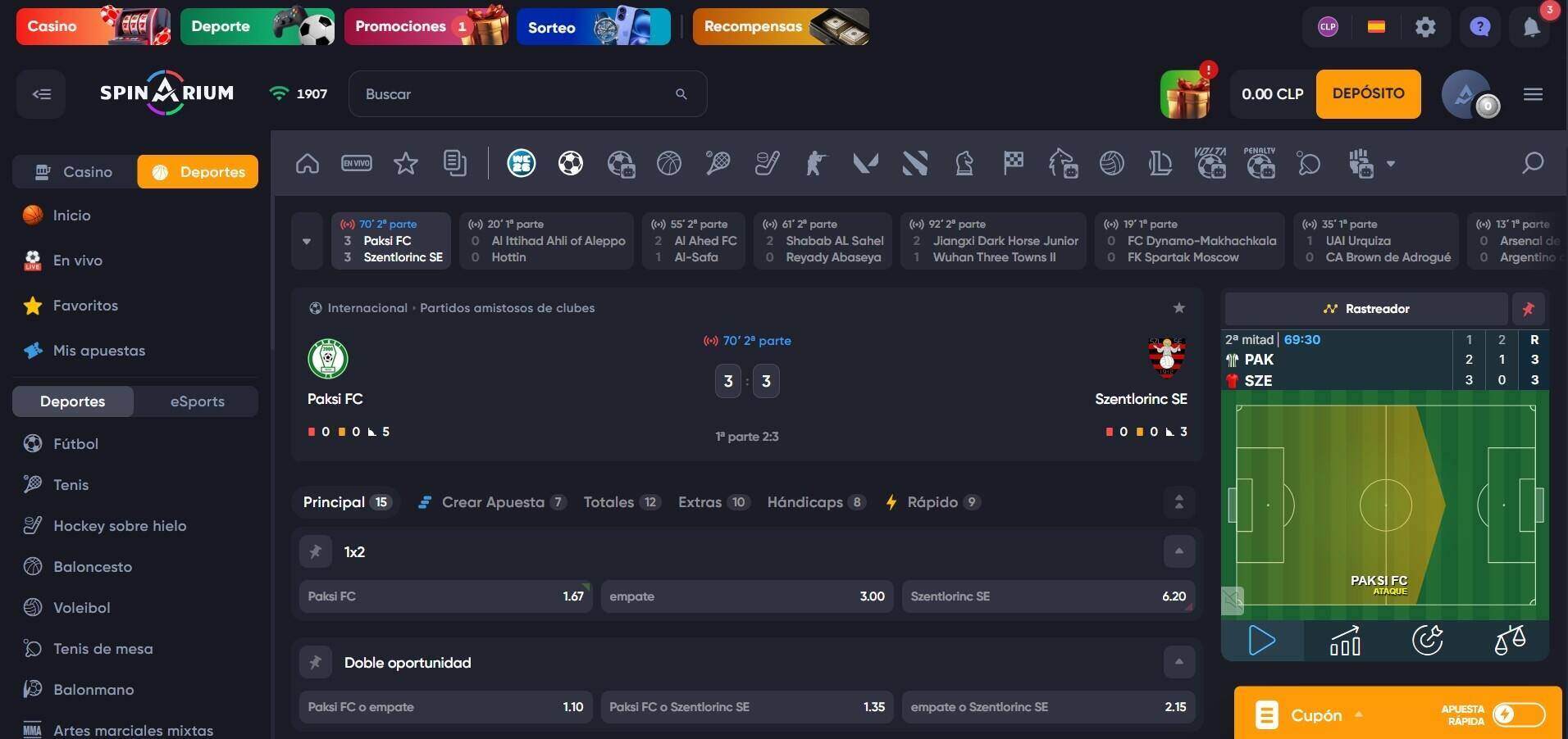 apuestas deportivas spinarium casinos seguros chile