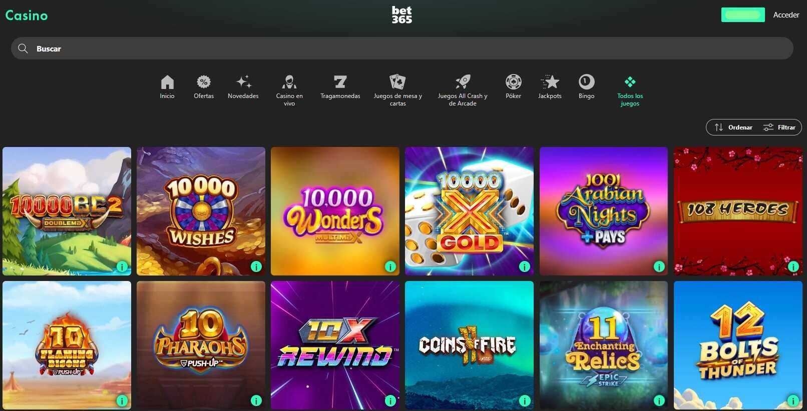 bet365 chile lobby juegos casinos seguros chile