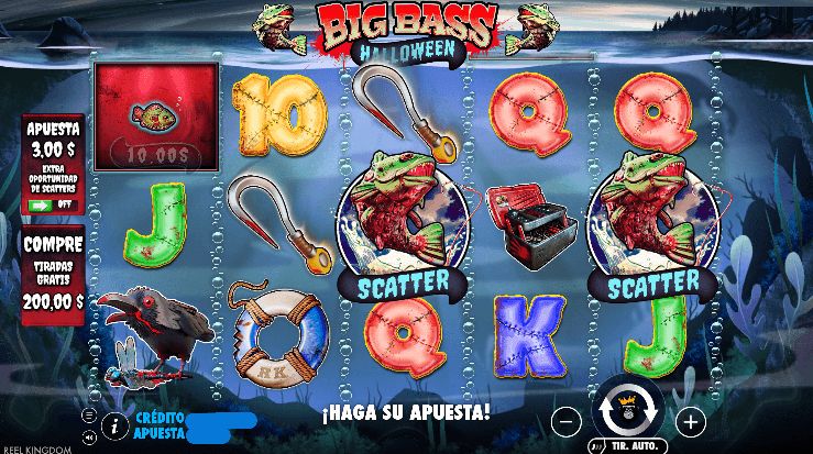 big bass halloween tragamonedas casinos seguros chile