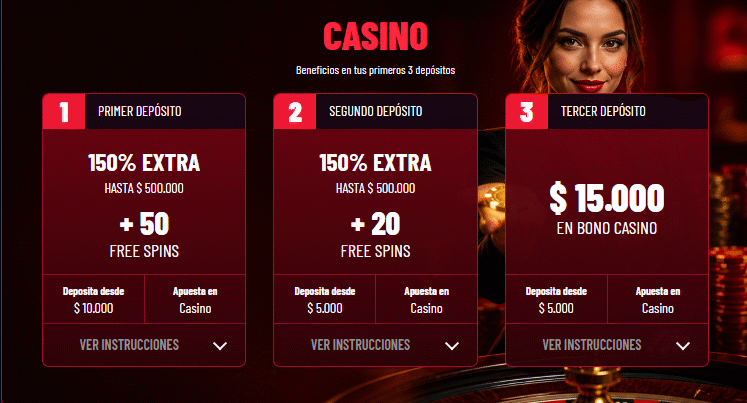 bono bienvenida casino rojabet chile casinos seguros