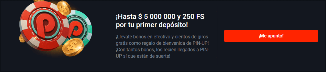 bono bienvenida pin up casino chile cs