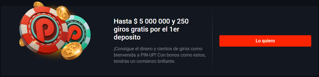 bono bienvenida pin up chile casinos seguros