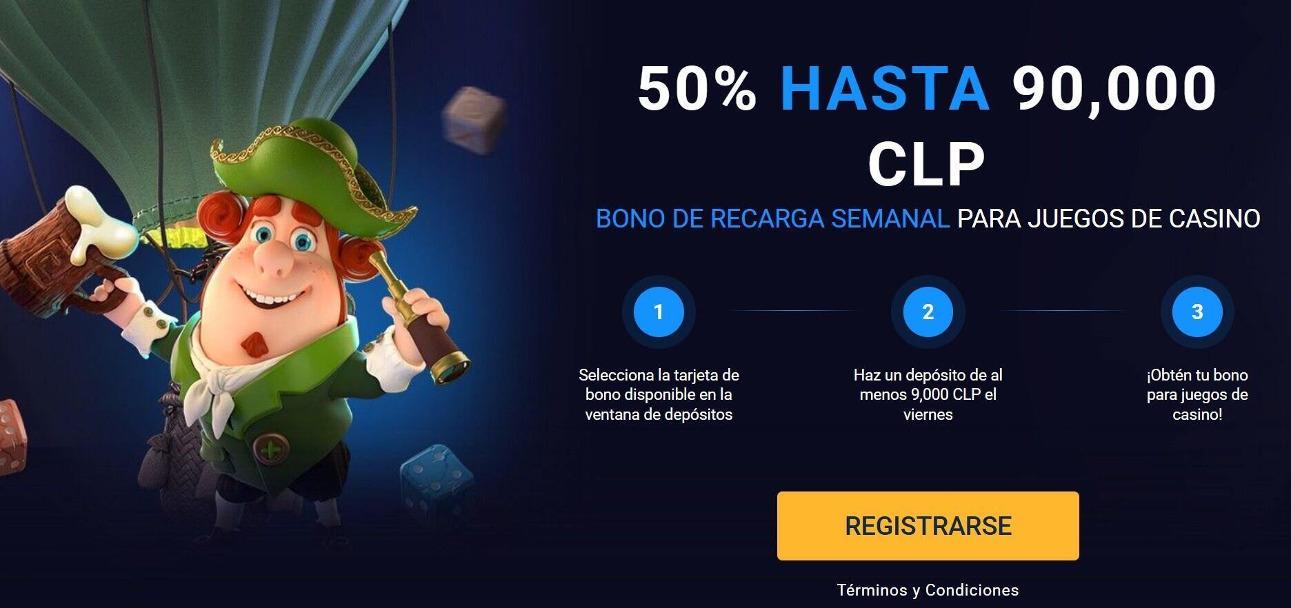 bono de recarga 20bet chile casinos seguros