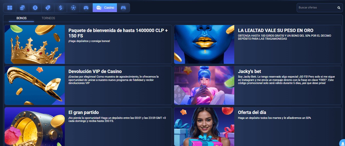 bonos 1xbet chile casinos seguros