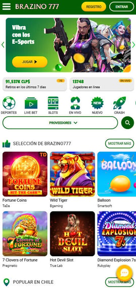 brazino777 registro casinos seguros chile
