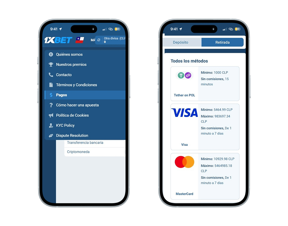 casinos con mastercard retiros casinos seguros chile