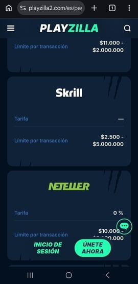 como depositar con skrill segundo paso casinos seguros chile