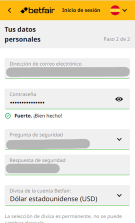 crear cuenta betfair casinos seguros chile