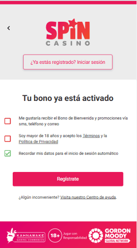 crear cuenta spin casino chile casinos seguros