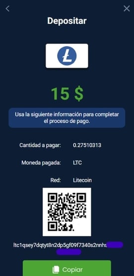 deposito con litecoin 20bet cuarto paso casinos seguros chile