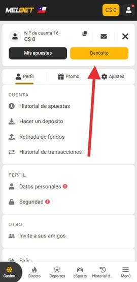 depositos con tarjetas en chile segundo paso casinos seguros chile