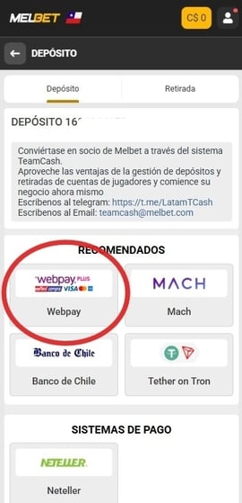 depositos con tarjetas en chile tercer paso casinos seguros chile