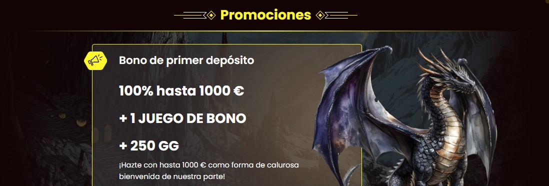 dragon slot bienvenida