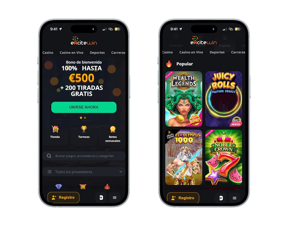 excitewin casino movil casinos seguros chile