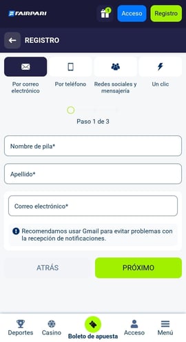 fairpari registro 02 cs chile