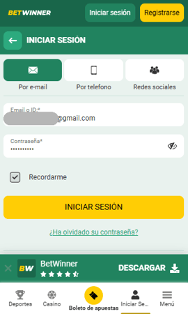 iniciar sesin betwinner chile casinos seguros