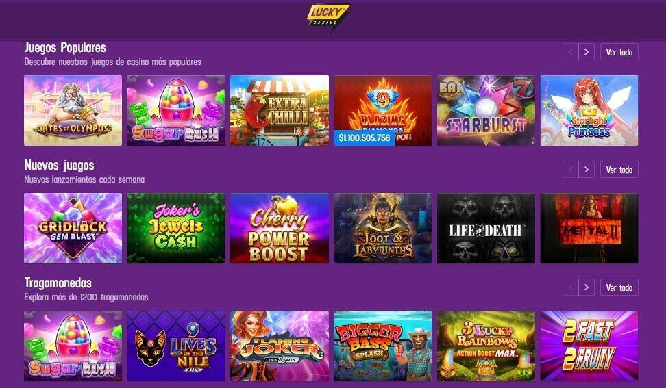 luckycasino juegos casinos seguros chile