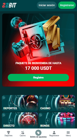 registro 22bit casino chile casinos seguros