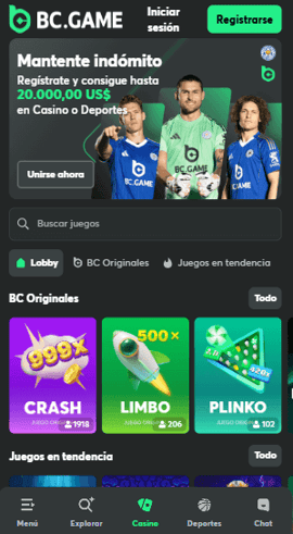 registro bcgame chile casinos seguros
