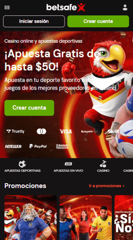 registro betsafe chile casinos seguros