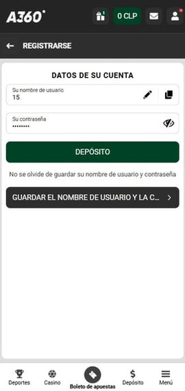 registro casino a360 cuarto paso casinos seguros chile