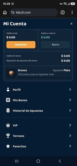 registro en lebull chile tercer paso casinos seguros chile